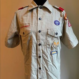 Men’s Boy Scouts Of America Short Sleeve Shirt SM